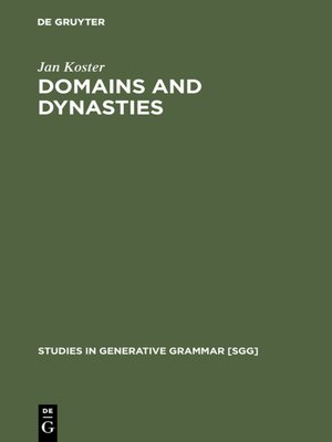 cover image of Domains and Dynasties